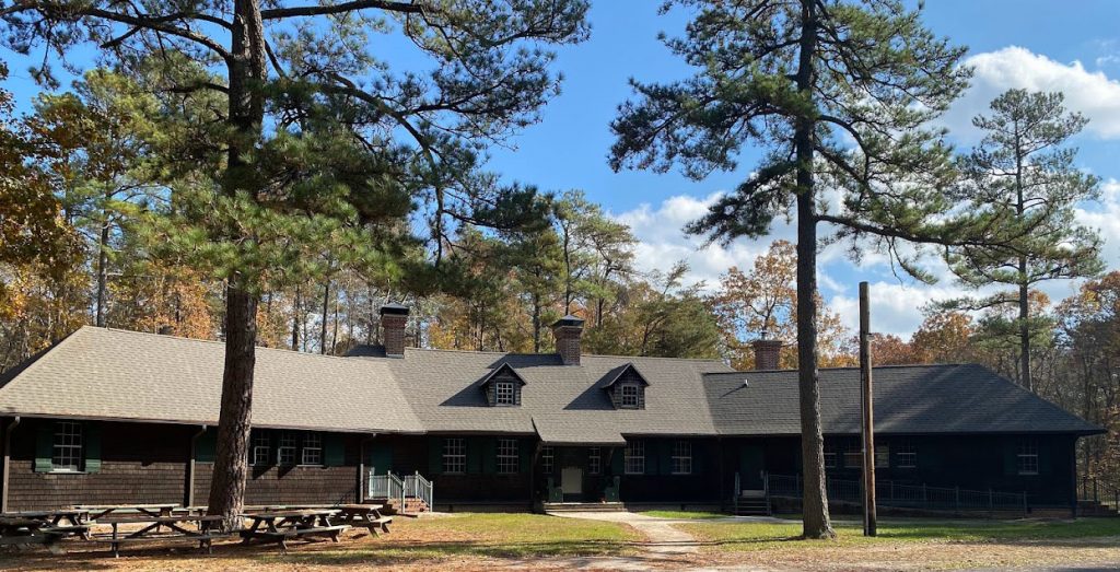 Historic Lodge at Redden State Forest